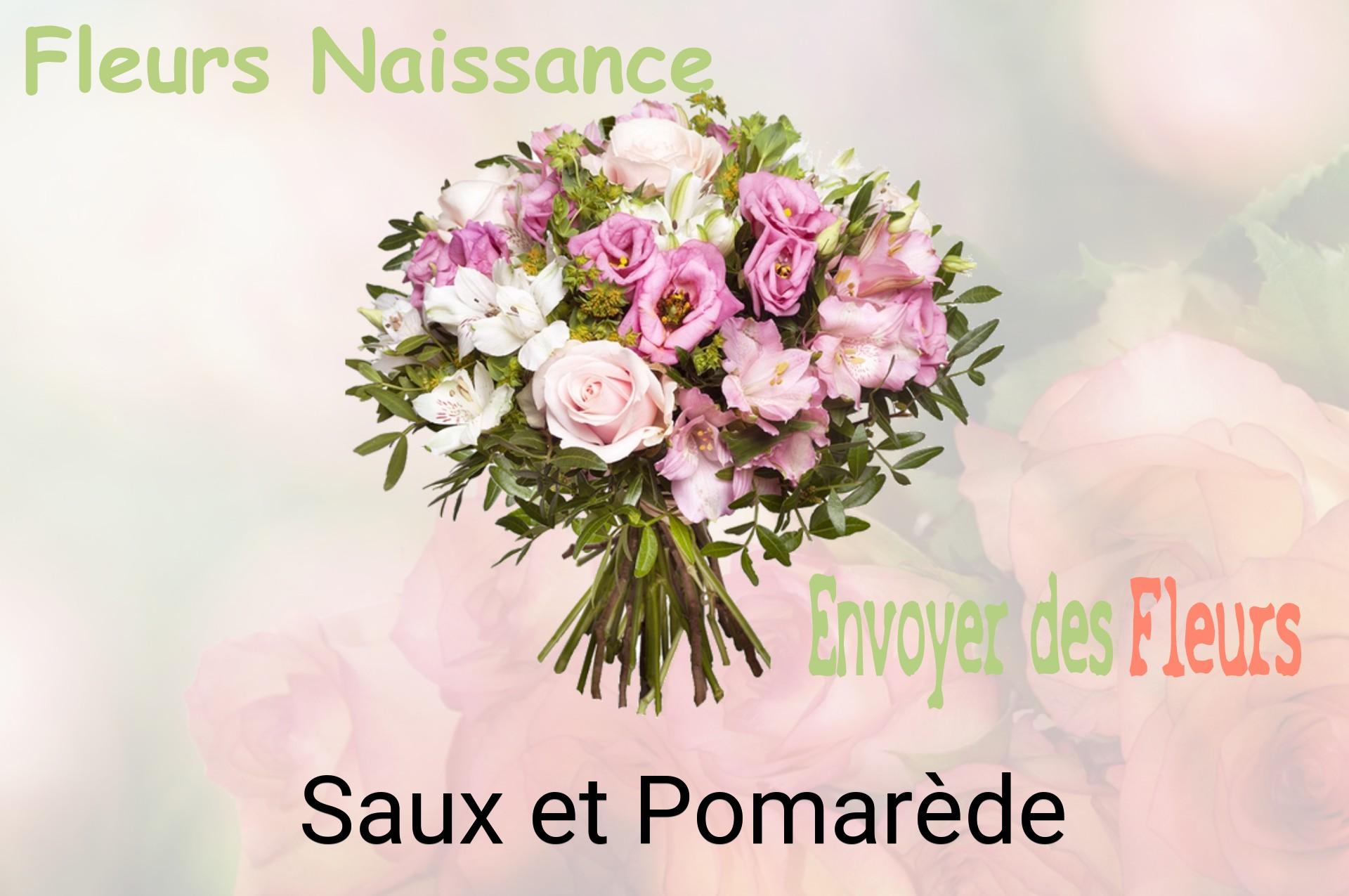 Bouquet de fleurs de naissance livré à Saux-et-Pomarède
