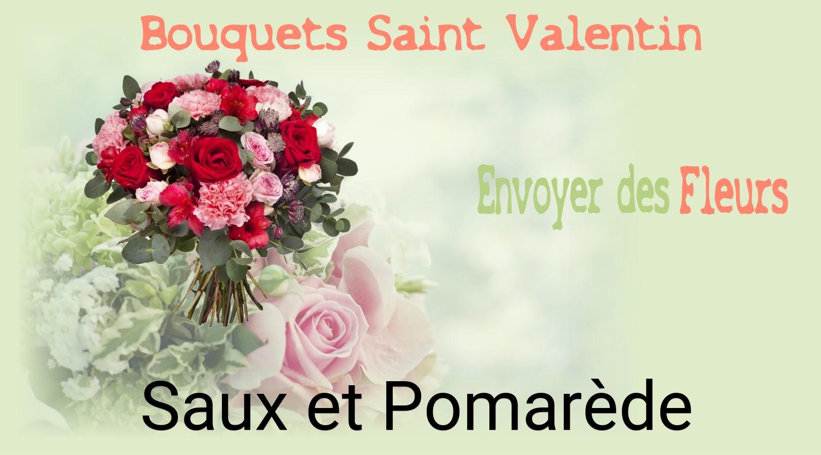 Roses de Saint-Valentin livrées à Saux-et-Pomarède